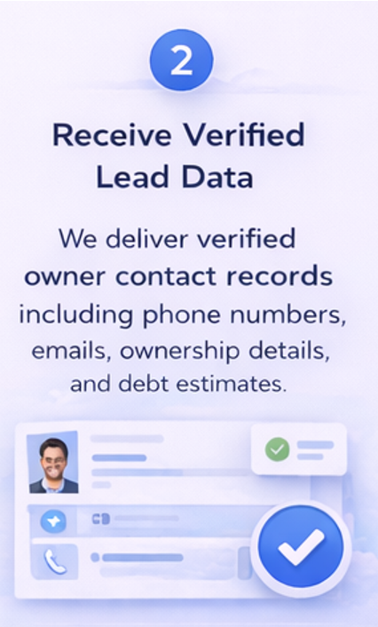 2 - Receive Verified Lead Data